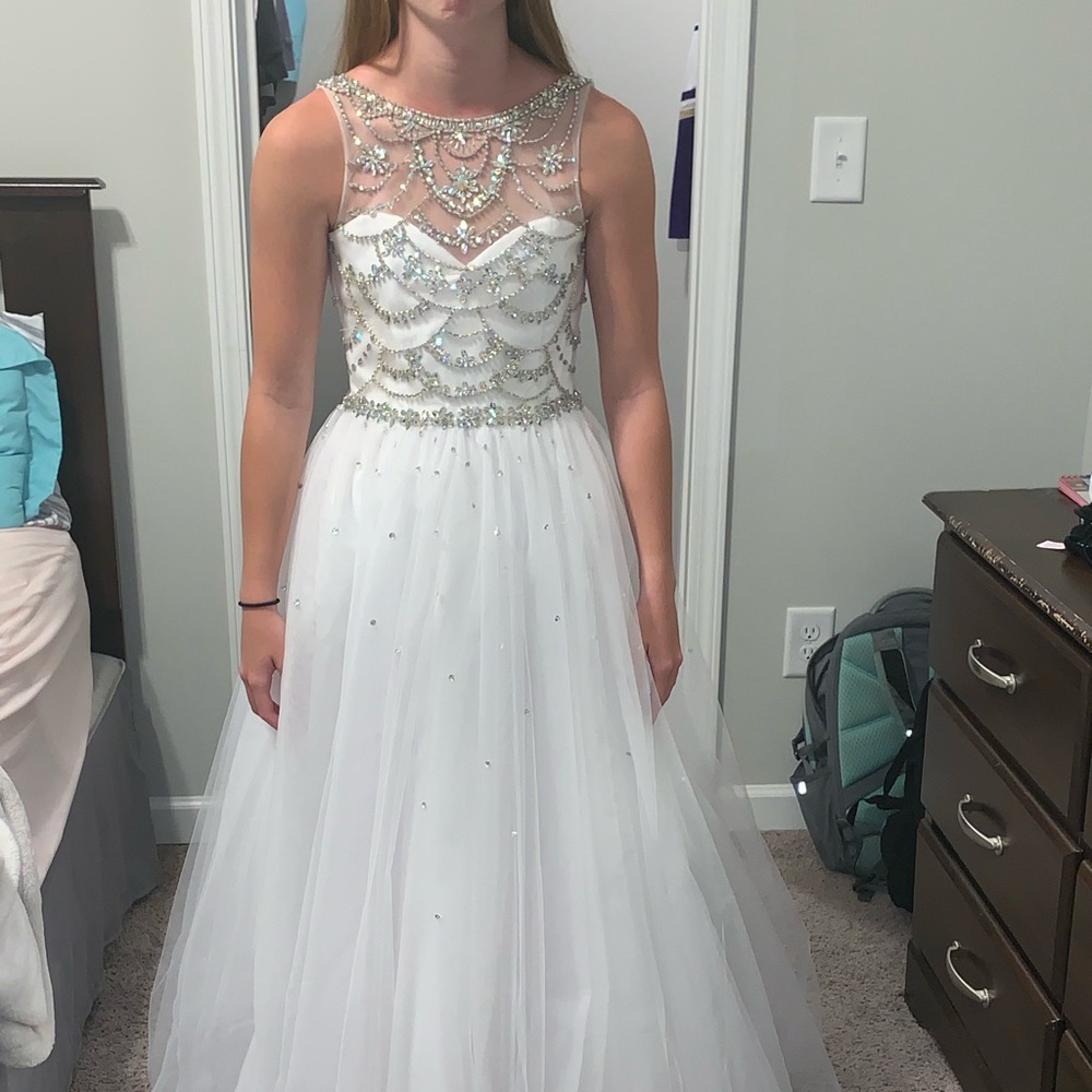 Girls size 12 Pageant dress worn once